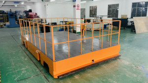 Agv ที่กำหนดเองไฟฟ้ารีโมทคอนโทรลรถไฟโอนรถแบกความจุ5000กิโลกรัม - Product Image 2