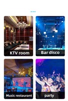 Party-Dekoration Weihnachten Geburtstag DJ Disco KTV Beam Mini Beleuchtung Laser Bühnenlicht für DJ-Beleuchtung