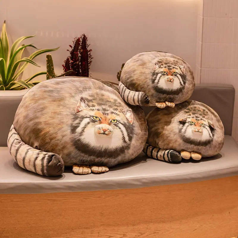 New Products Cute Fierce Rabbit Stuffed Plush Throw Pillow & Cushion Cat Doll Cushion Plush Toys