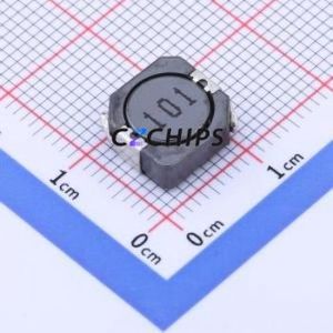 PSPHAQ104R-101M ตัวเหนี่ยวนำไฟฟ้าแบบ SMD, 10.5x10.3 มม. ( ค่าความเหนี่ยวนำ: 100uH )( ความแม่นยำ: 20% กระแสไฟฟ้าที่กำหนด: 1.35A ) - Product Image 1