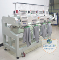 Machine à broder industrielle numérique à grande vitesse, 15/12 aiguilles, 4 têtes, informatisée, pour casquettes et chapeaux, prix fournisseur vérifié