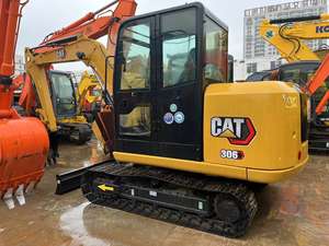 Mini pelle Caterpillar CAT 306 306E d'occasion de haute qualité prête à expédier haute qualité bonne performance Shanghai - Product Image 5