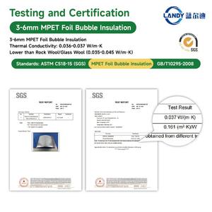 Barriera Radiante in Foglio di Alluminio Riflettente per Tetti e Sottotetti, Isolamento Termico per Edifici Residenziali - Product Image 4