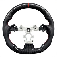 Volant en cuir et fibre de carbone fait main, 100 % compatible avec Infiniti G37 2007-2013, couleur personnalisée, surpiqûres chauffantes
