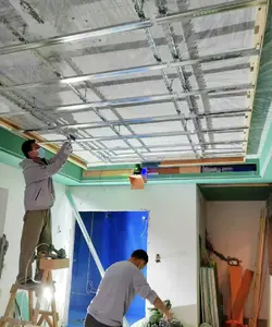 Алюминиевый решетчатый потолочный канал для гипсокартона подвесной главный потолочный световой Канал