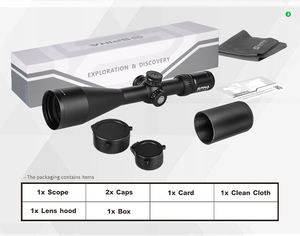 스피나 광학 아이언 클로 4-24x56 SFP 장거리 범위 30mm 튜브 FMC 긴 눈 릴리프 망원경 조준경 사냥 - Product Image 3