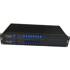 19 "Rack Loại Cài Đặt CWDM Thiết Bị 16 Kênh CWDM MUX Và Demux