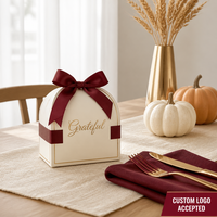 Scatole Regalo in Carta Kraft Personalizzate OEM ODM, Confezioni per il Ringraziamento, Certificato ISO 9001, Produzione Diretta