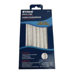 Suppliers White 4.57m*9.52 mm Double Braid Nylon Rope Marine - Product Image 5