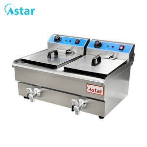 หม้อทอดแก๊สแบบสองถัง 18 ลิตร พร้อมอ่างล้างจานเดี่ยวหรือคู่ อุปกรณ์ครัว - Product Image 3