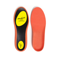Semelles de performance en fibre de carbone pour le sport - Basketball, volley-ball, sports de raquette, course à pied et plus encore - Coursez plus vite, sautez plus haut Orange