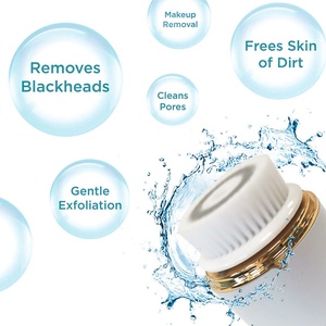 Nouvel appareil portable de soin de la peau, brosse de lavage du visage douce et imperméable, masseur facial, brosse de nettoyage en profondeur électrique - Product Image 5