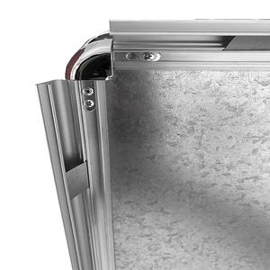 Rectangle de haute qualité en aluminium Snap Real Estate <span class=keywords><strong>tableau</strong></span> en métal signe un cadre - Product Image 5