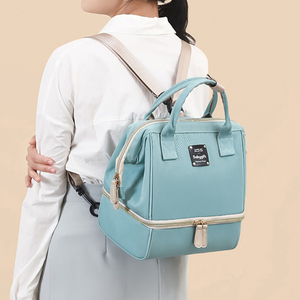 Bolso de mano personalizado para botella de bebé, <span class=keywords><strong>mochila</strong></span> con correa de hombro desmontable, separación en seco y húmedo, aislante, bomba de leche materna - Product Image 3