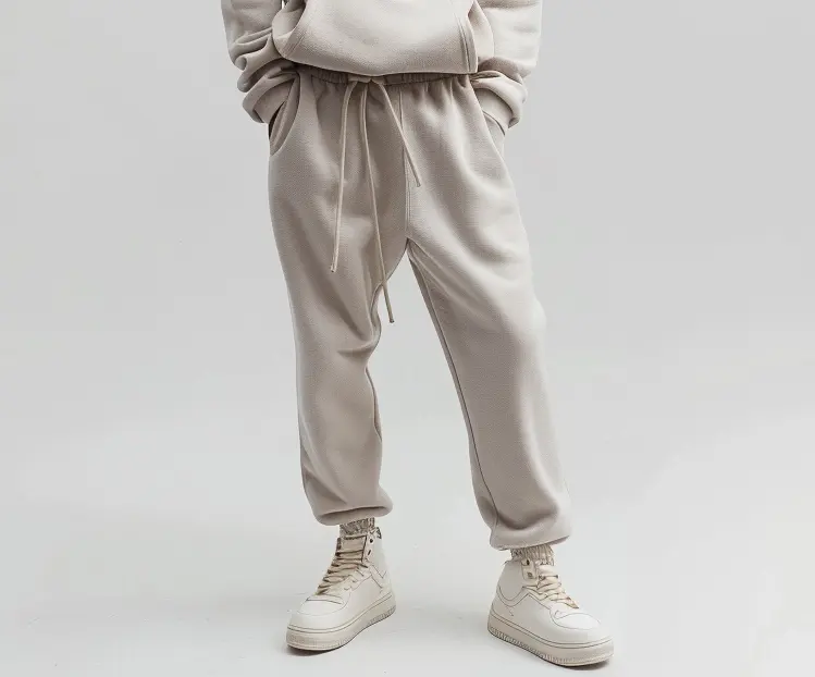 Pantalon de survêtement athlétique pour hommes pantalon urbain ample personnalisé avec cordon de serrage pantalon de survêtement baggy pour homme