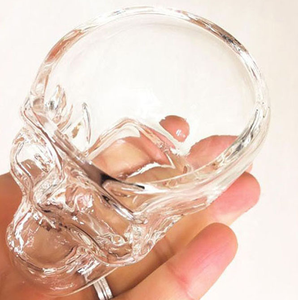 Vaso de cristal con forma de calavera para cóctel, vaso creativo para whisky, sin plomo, 80ml, venta al por mayor - Product Image 6