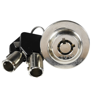 Clé tubulaire robuste et résistante à l'usure en alliage de zinc et laiton pour distributeur automatique, boîte à monnaie, pièces de sécurité pour guichet automatique - Product Image 1