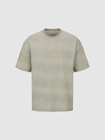 T-shirts en jersey 100% coton pour homme, coupe classique, manches courtes, décontractés, unis, 220g