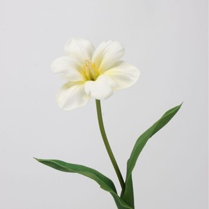 Vendita diretta in fabbrica Brownie Tulip 3D PU fiore artificiale a mano materiale per decorazione domestica imitazione pittura a olio Bouquet - Product Image 6