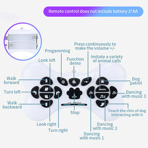 Perro Robot Inteligente Programable de 2.4g, Juguete de Control Remoto Eléctrico, Perro Robot Inteligente con Control Remoto - Product Image 5
