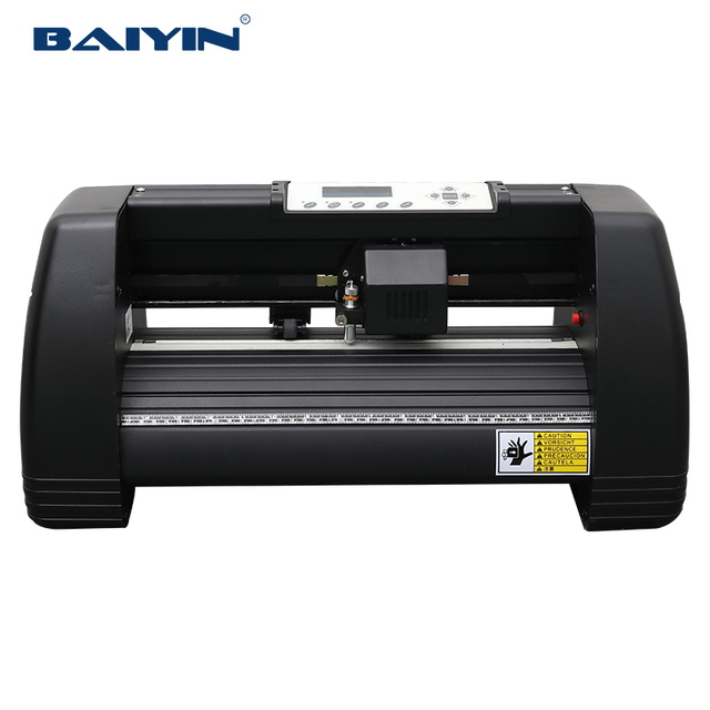 Baiyin Mini Stepper Motor 375mm Graph Plotter Vinyl Cutter with +/-0.01mm Accuracy