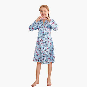 Robes pour enfants rayées hypoallergéniques, robes douces pour enfants pour dormir, directement de l'usine - Product Image 1