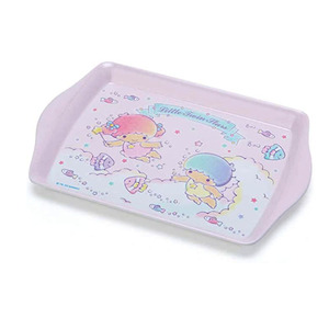 8.25 pouces Angle mélamine Rose <span class=keywords><strong>mini</strong></span> minuscule <span class=keywords><strong>plateau</strong></span> pour les petites filles - Product Image 1