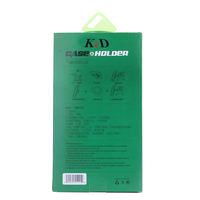 Boîte d'emballage personnalisée en carton transparent en PVC avec fenêtre imprimée pour écouteurs et produits électroniques grand public