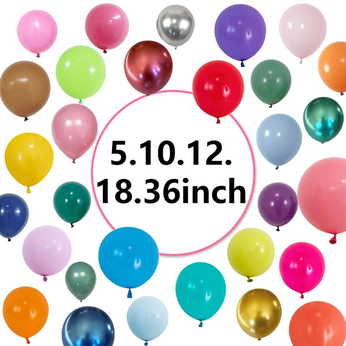 Custom Party Balloons Decorations Latex Balloon Printing Wedding Decorations Party Supplies Wholesale Balloon Set