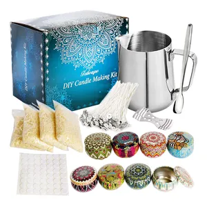 beeswax candle making kit luxury diy candle making kit equipment supplies natural soy wax candle making kit for business