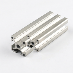 Perfiles de Aluminio 6063 de Gran Cantidad en Stock de Fábrica Shanghai Minjian, Tubo Cuadrado Estándar Europeo 3030W para Techos de Parques - Product Image 1