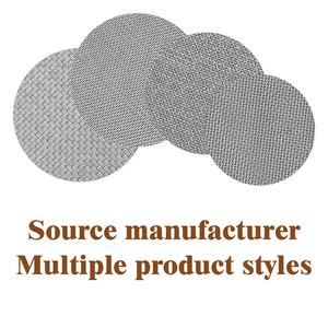 LIANDA SS304 SS316L disco/placa de filtro de metal sinterizado poroso de acero inoxidable Filtro de malla de alambre de 40 micras sinterizado - Product Image 4