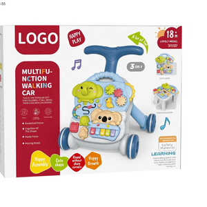 Push Along Walker Enfants Table D'activité 3 en <span class=keywords><strong>1</strong></span> Multifonction Développement Bébé Push Walker Jouet <span class=keywords><strong>pour</strong></span> Les Tout-Petits - Product Image 5