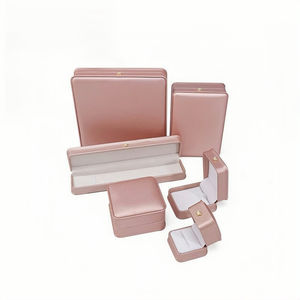 Boîte à bijoux en papier de luxe sur mesure en gros, emballage pour bracelets, boucles d'oreilles, colliers, boîte cadeau en velours, boîte à bijoux de marque <span class=keywords><strong>Cartier</strong></span>, boîte à bagues. - Product Image 3