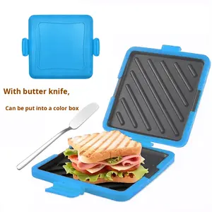 Plancha de Silicona <span class=keywords><strong>para</strong></span> <span class=keywords><strong>Microondas</strong></span>, <span class=keywords><strong>para</strong></span> Sándwiches, Tostadas y Desayunos, Modelo JSA107, Nuevo Producto de Venta Caliente en Guangdong - Product Image 1