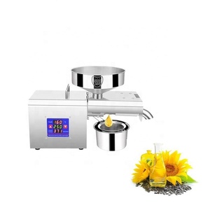 Máquina de extracción de aceite de coco virgen a pequeña escala de acero inoxidable Máquina de prensa de aceite de sésamo y cacahuete - Product Image 6