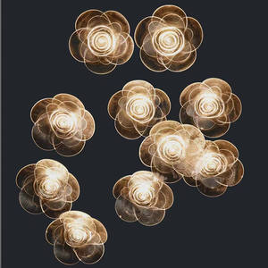 New Bee Lamp Acrylic Brilliant Yellow IP54 Rated Modern Style Wedding Stage Hotel Shopping Mall Banquet Hanging <b>String</b> <b>Lights</b> - Product Image 5