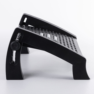 China Lieferant multifunktionale verstellbare Kunststoff-Fußstütze mit Massagegerät fürs Büro - Product Image 4