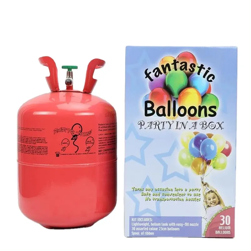 Low Pressure mini party helium He gas tank