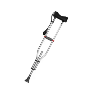 Adult Crutches Adult Armpit Crutches Aluminum Non-slip Fracture Disabled Walking Stick Crutches Adjustable