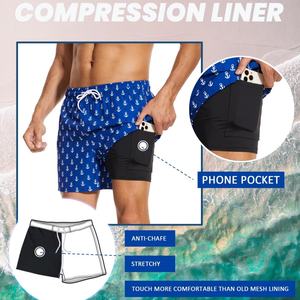 Shorts de Baño Estilo Retro Vintage, Trajes de Baño con Bolsillos, Bikinis Elegantes, Ropa de Playa - Product Image 5