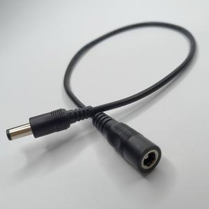 Cable de Extensión Personalizado con Conector DC de 5.5*2.1mm, 400mm, Macho/Hembra, Arnés de Cables para Computadora, Automóvil y Electrónica - Product Image 2