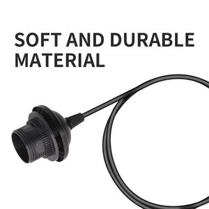 Factory Direct E27 Ensemble <span class=keywords><strong>de</strong></span> cordons <span class=keywords><strong>de</strong></span> <span class=keywords><strong>suspension</strong></span> 1.5M avec <span class=keywords><strong>plaque</strong></span> <span class=keywords><strong>de</strong></span> plafond <span class=keywords><strong>de</strong></span> 10cm, Kit <span class=keywords><strong>de</strong></span> <span class=keywords><strong>suspension</strong></span> <span class=keywords><strong>de</strong></span> support <span class=keywords><strong>de</strong></span> lampe suspendue vintage à 1 anneau - Product Image 4