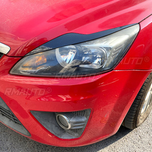 ไฟหน้าอัตโนมัติโคมไฟเปลือกตาคิ้วไฟหน้าตกแต่งรถแต่งสำหรับฟอร์ด โฟกัส MK2.5 2008-2011 อุปกรณ์เสริมในรถยนต์ - Product Image 5