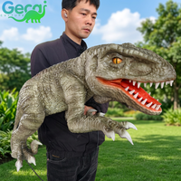 GECAI Modèle de dinosaure bébé le plus populaire, marionnette de dinosaure animatronique réaliste