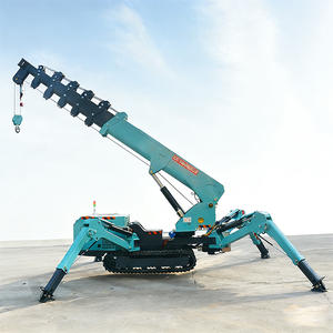 שלט רחוק לעגורן עכביש - כושר הרמה 4 טון, מונע בדיזל, גובה הרמה 13 מטר, מערכת הידראולית מלאה לבנייה במקומות צרים - Product Image 6