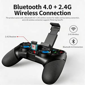 Control de Juego Inalámbrico Portátil Más Popular de HiCyber con Soporte para Teléfono - Product Image 2