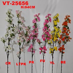 2025 plus récent spray de cerises artificielles en polyester de 94cm pour la fête des mères et le décor d'halloween - Product Image 4