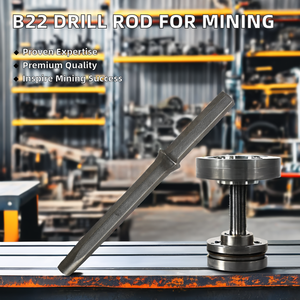 <span class=keywords><strong>B22</strong></span> מקדחה משושה מוט רוק פחמן פלדה מקדחה עם פלדה shank מזויף כלי קידוחים עבור כרייה חדש ומשומש - Product Image 6