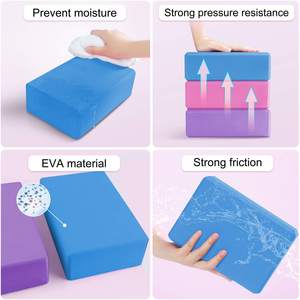 Blocs <span class=keywords><strong>de</strong></span> yoga et <span class=keywords><strong>de</strong></span> Pilates durables, antidérapants, légers, en <span class=keywords><strong>mousse</strong></span> EVA, à prix avantageux, <span class=keywords><strong>pour</strong></span> la salle <span class=keywords><strong>de</strong></span> sport - Product Image 5